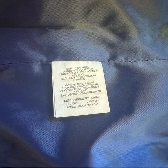 J. Crew size 2 petite Dover houndstooth wool blazer. NWT - Picture 9 of 13